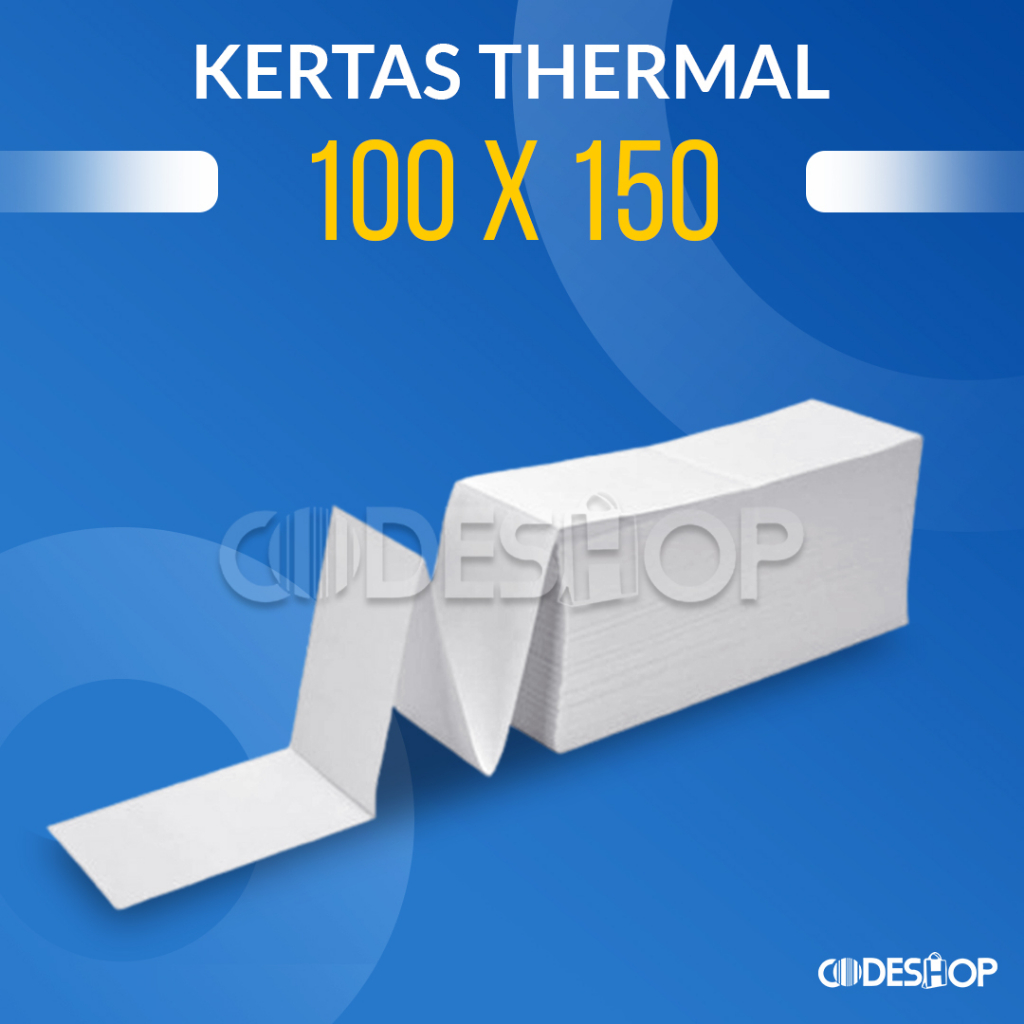 Label Barcode Kertas Stiker 100 X 150 Thermal 100x150 mm A6 Isi 2.000 pcs