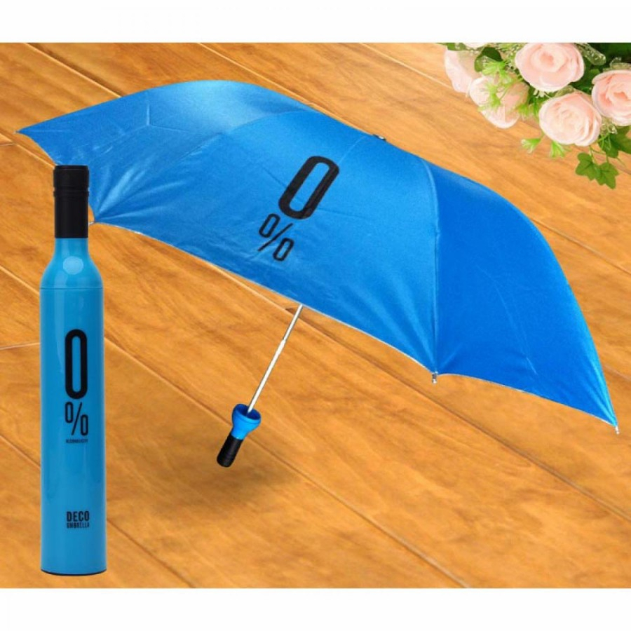 Barangunik2021 -Payung Hujan Lipat Unik Model Botol Wine Deco Umbrella/Payung Botol Polos