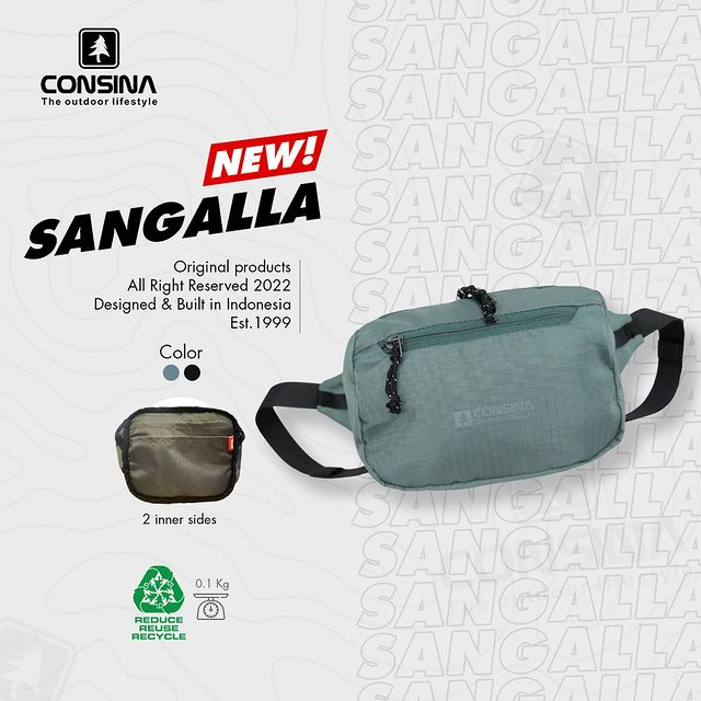 CONSINA SANGALLA - TAS PINGGANG SELEMPANG