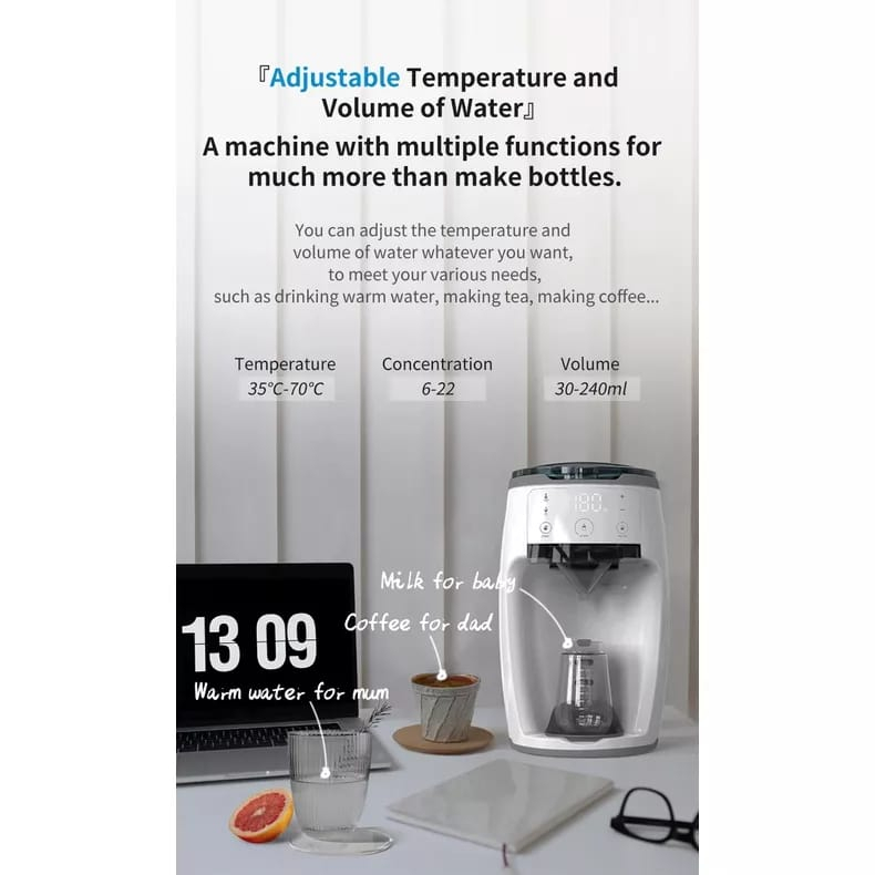 Burabi Smart Formula Milk Maker Compact O5 (0S-GJ2009A) Mesin Susu Formula