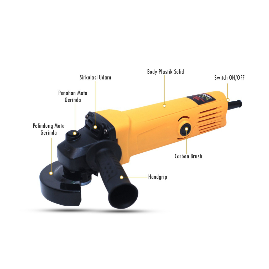Mesin Gerinda 4&quot; JAPAN TECHNOLOGY / Mesin Gurinda 4&quot; gerinda tangan murah Bergaransi