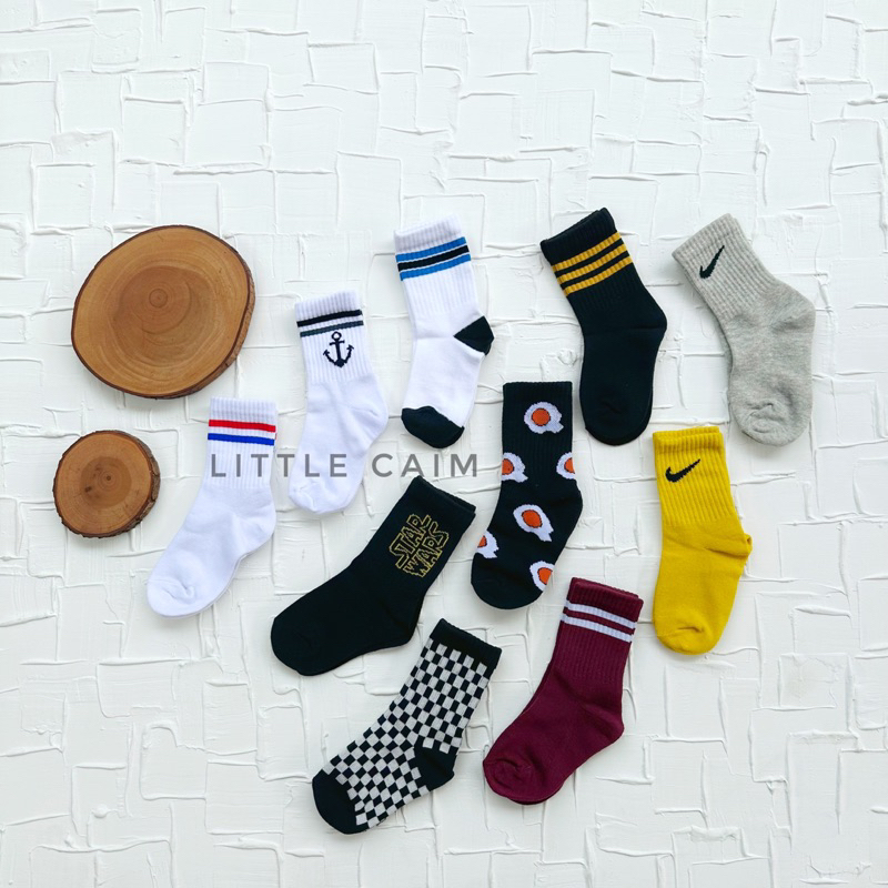 LITTLECAIM - SOCKS | kaos kaki anak unsiex