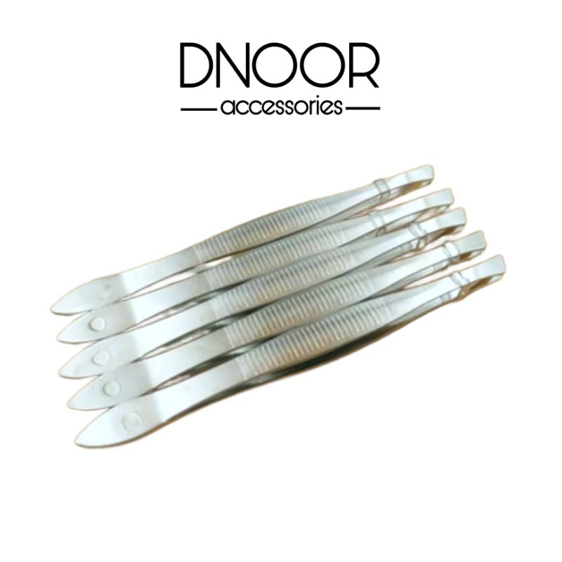 Pinset Motif dan Polos Uban Stainless / Catut / Pinset Cabut Bulu / Penjepit Bulu Rambut / Pinset Penjepit Bulu Ketiak