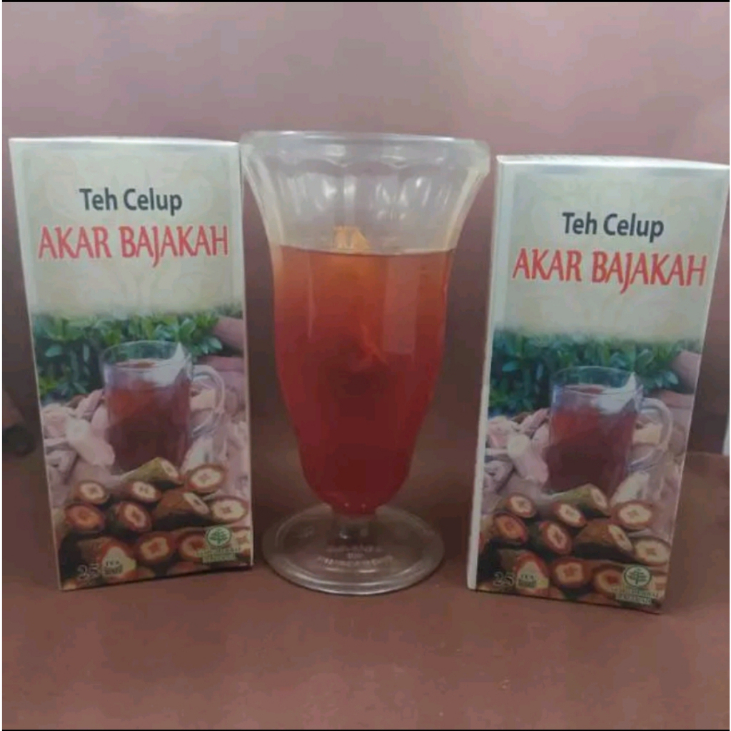 

TEH CELUP AKAR BAJAKAH MERAH TUNGGAL 25 pcs beli 2 gratis 1