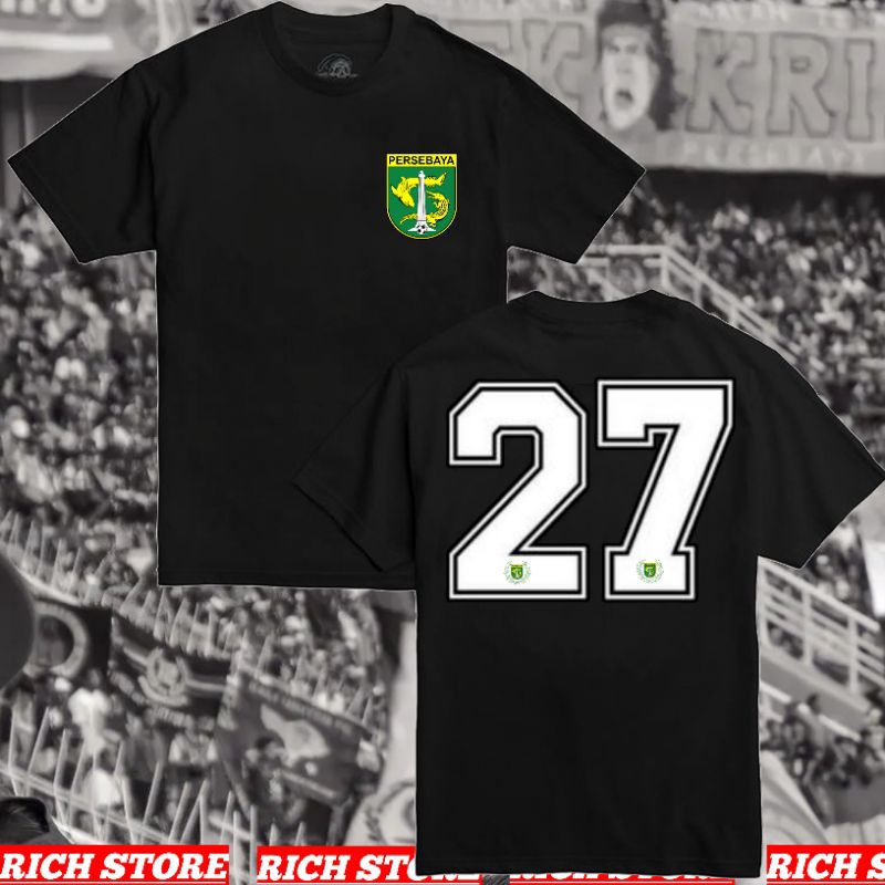 kaos Persebaya Surabaya fans/kaos Bonek Persebaya [ts-psbylog27 ]