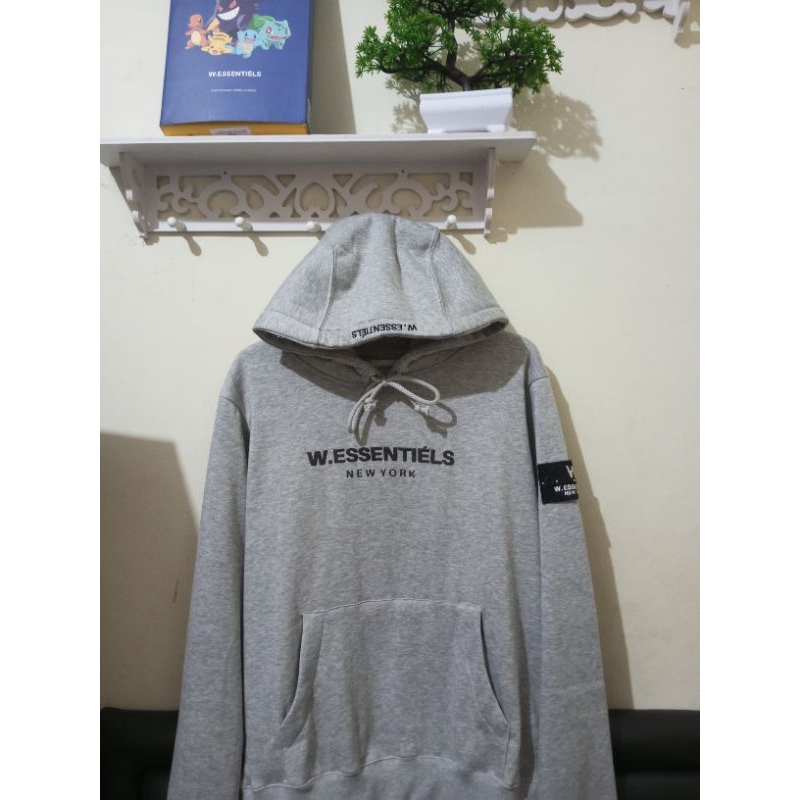 Hoodie W.Essentiels Misty Grey
