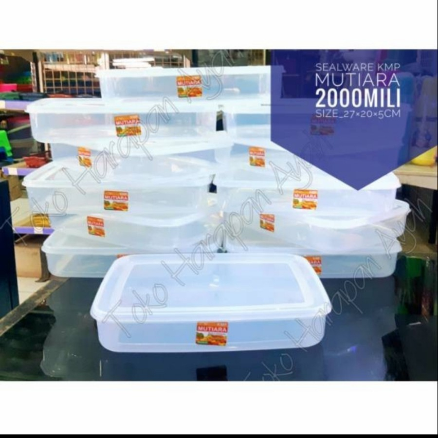 Kotak Donat Kmp / Mutiara Pack 2000ml / Box Serbaguna