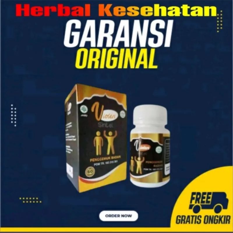 Violen Penggemuk Badan Pria Wanita Asli New