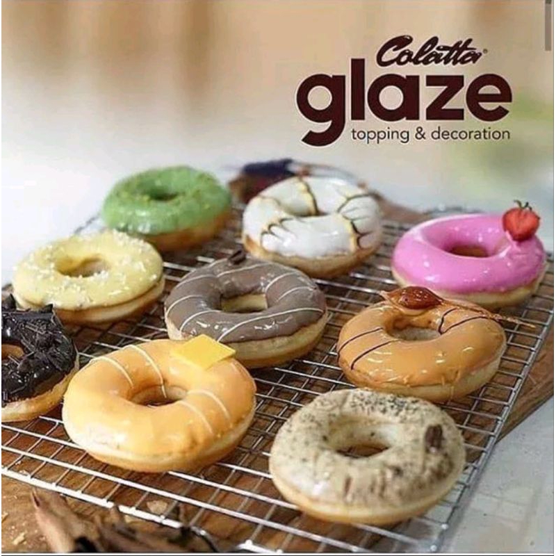 

Glaze Drak coklat Colata repack