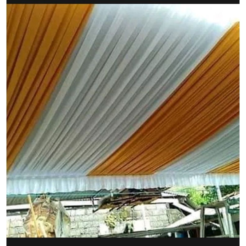 Plafon Dekor Tenda GELOMBANG (3x6/ 4x6/ 4x5/ 4x4/ 3x7)