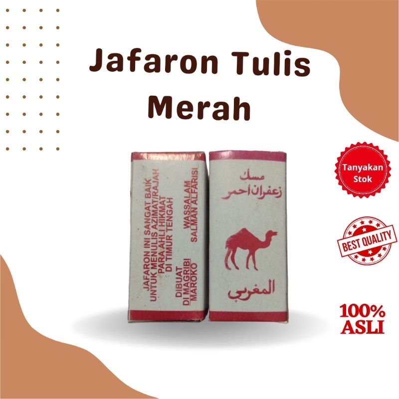 minyak wangi jafaron/ safron tulis