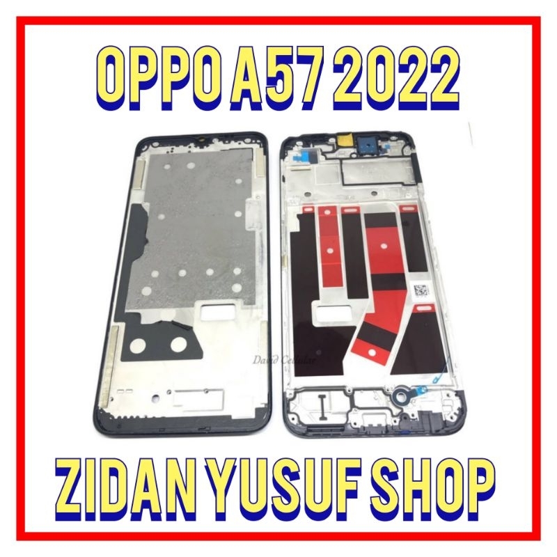 FRAME TULANG LCD OPPO A57 2022 TATAKAN DUDUKAN LCD ORIGINAL