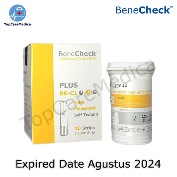 Benecheck Plus Test Strip Kolesterol