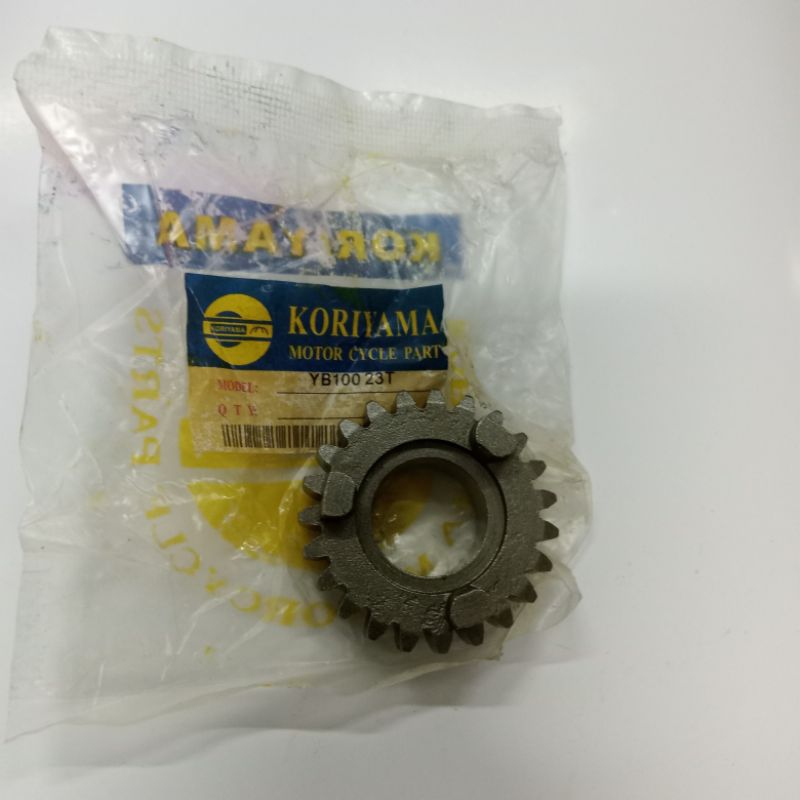 gear rasio 23T Yamaha yb100 new old stok Good quality
