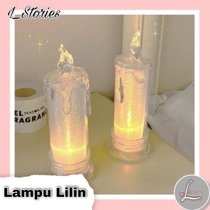 lampu lilin led / lilin led candles / lampu lilin estetik