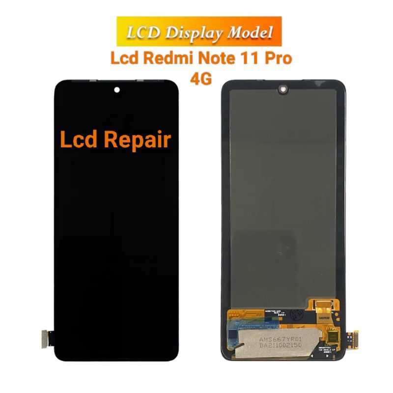 Lcd Redmi Note 11 Pro 4G Original Super Amoled