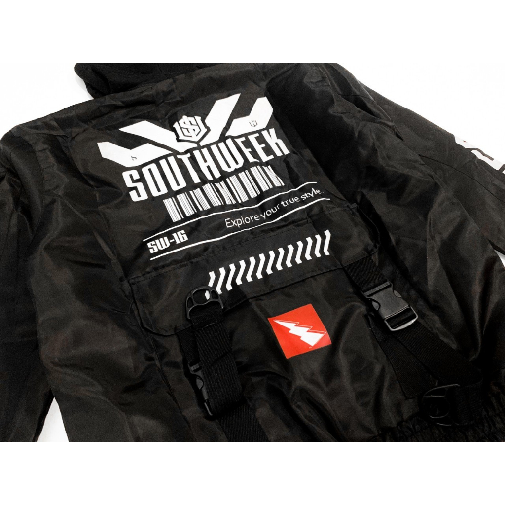 Jacket Bomber Cybrog Original Distro Windbreaker Tebal Waterproof