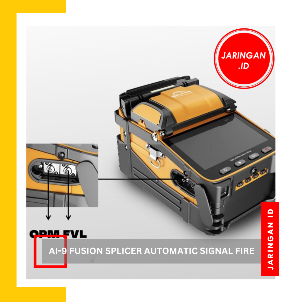 AI-9 FUSION SPLICER AUTOMATIC INTELLIGENT SIGNAL FIRE AI 9