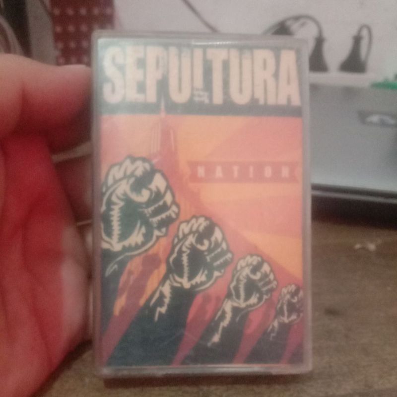 Kaset Pita Sepultura Album Nation