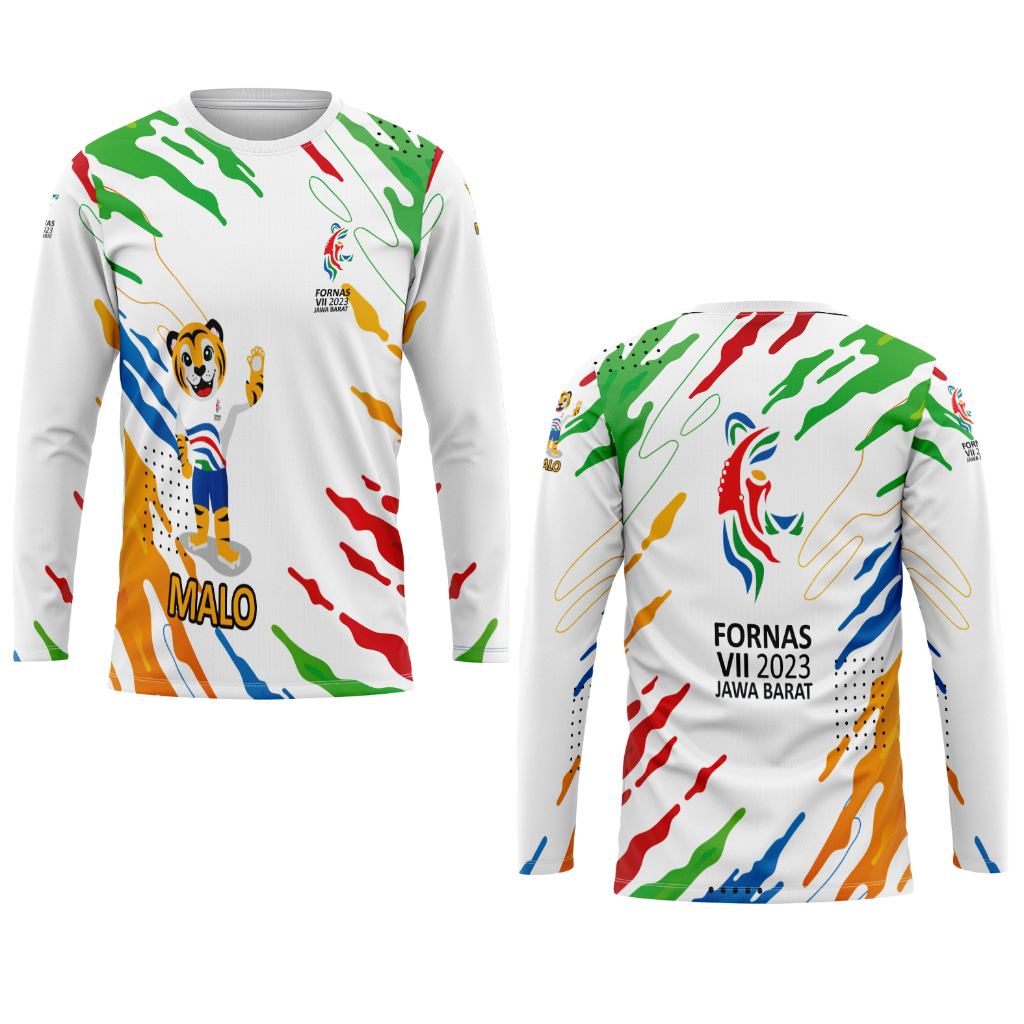 baju kaos fornas vii bandung jawa barat indonesia baju olahraga festival