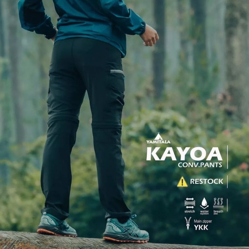 Celana Sambung Yamitala Kayoa Convertible Pants