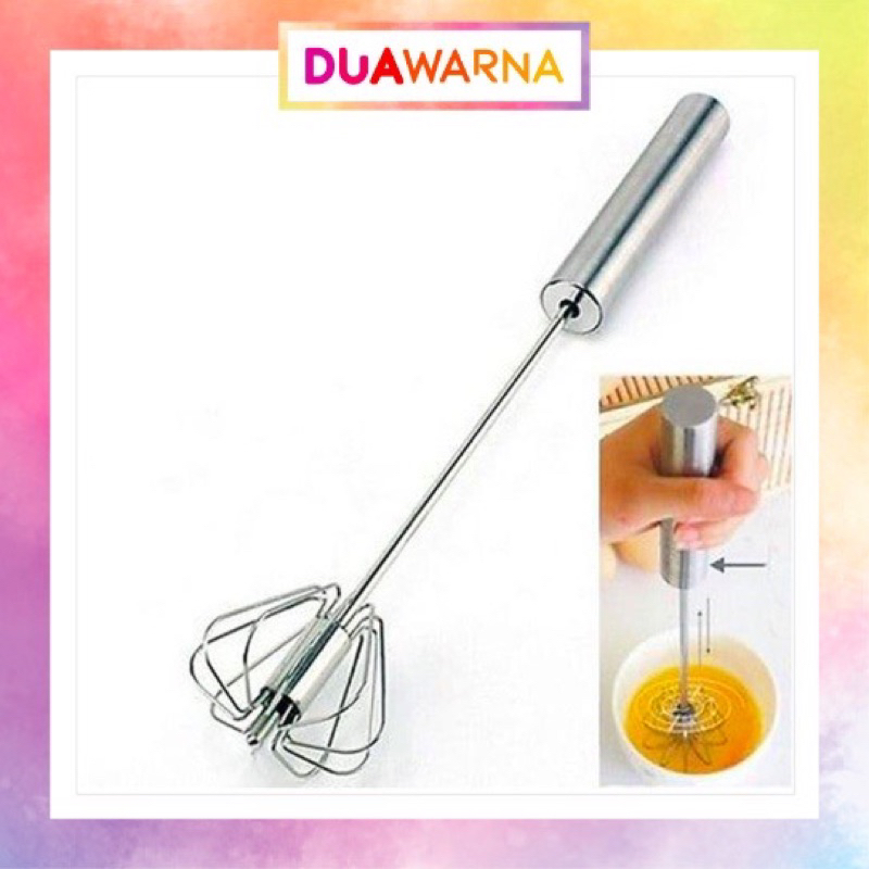 Better Beater Hand Mixer Pengaduk Pengocok Adonan Telur Dalgona Otomatis Tanpa Baterai KC103