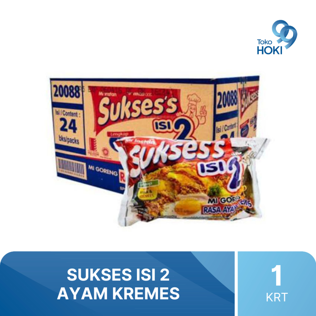 MIE SUKSES ISI 2 AYAM KREMES 1 DUS ISI 24 PCS