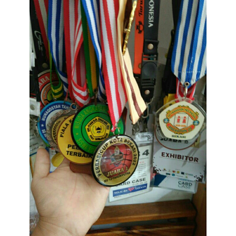 Mendali dan pin