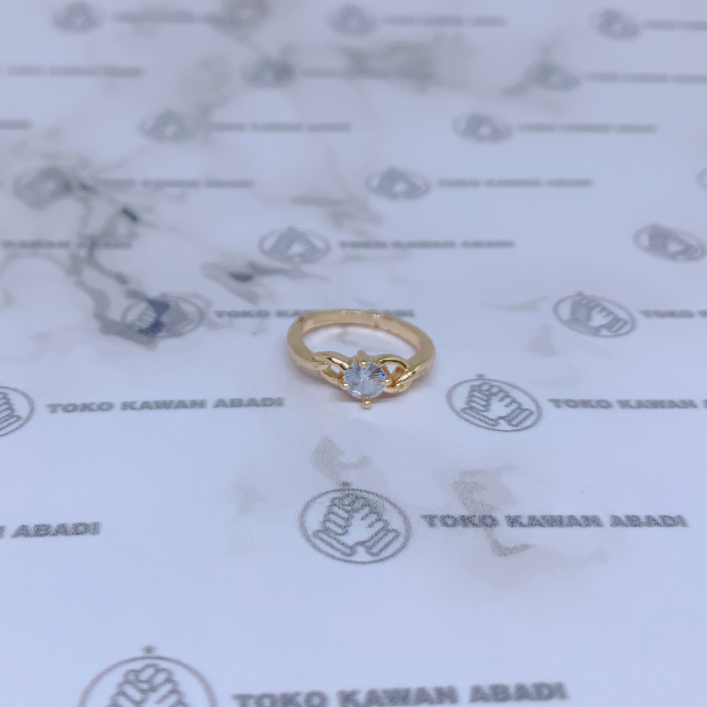 Cincin Remaja Dewasa Permata Satu *104