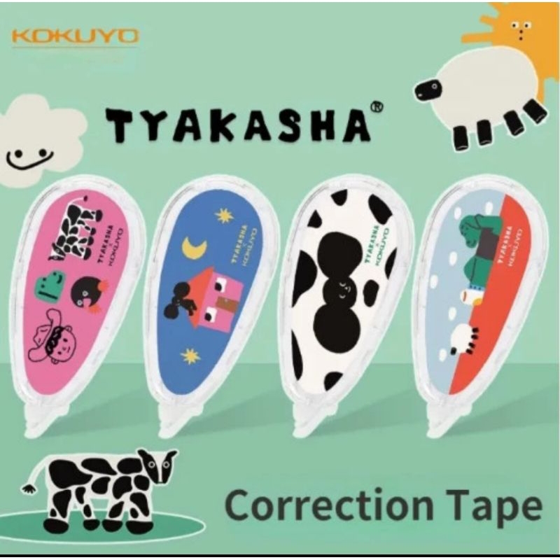 

KOKUYO x TYAKASHA Correction Tape WSG-TW3MT3508 LIMITED EDITION