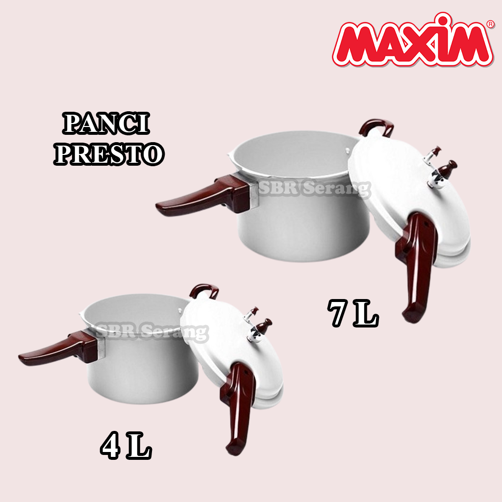 Maspion Presto 7L - Panci Tekan Aluminium Kapasitas Besar