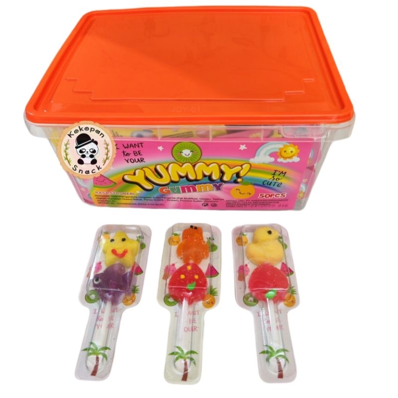 

AAA SATE YUMMY GUMMY KOTAK ISI 50