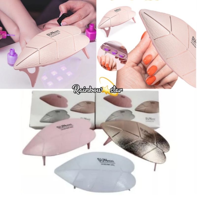 Nail Dryer For All Nail / Pengering Kuku Kuteks UV Gel Mini SUN / Gloves Anti UV