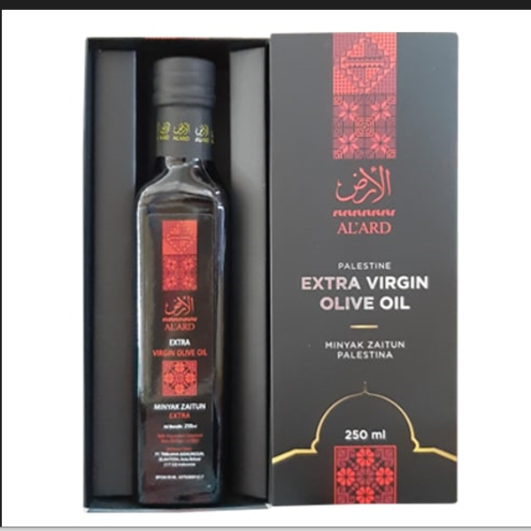 Minyak Zaitun Al-Ard HNI HPAI isi 250 ml Aman diminum setiap hari untuk menjaga dan merawat kesehata