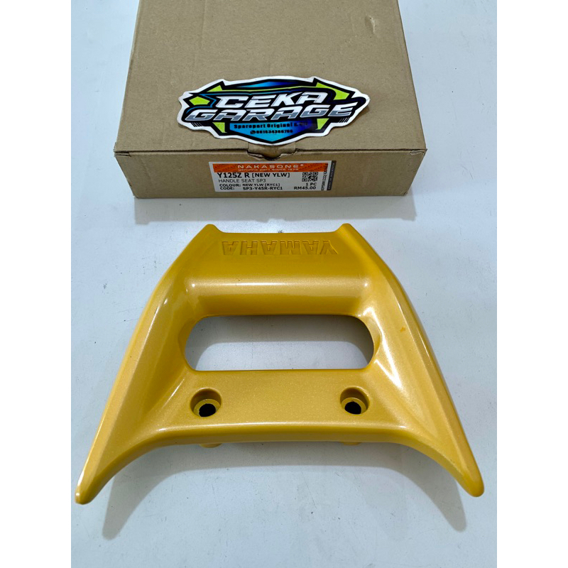 behel jok belakang yamaha 125zr baru warna kuning yellow