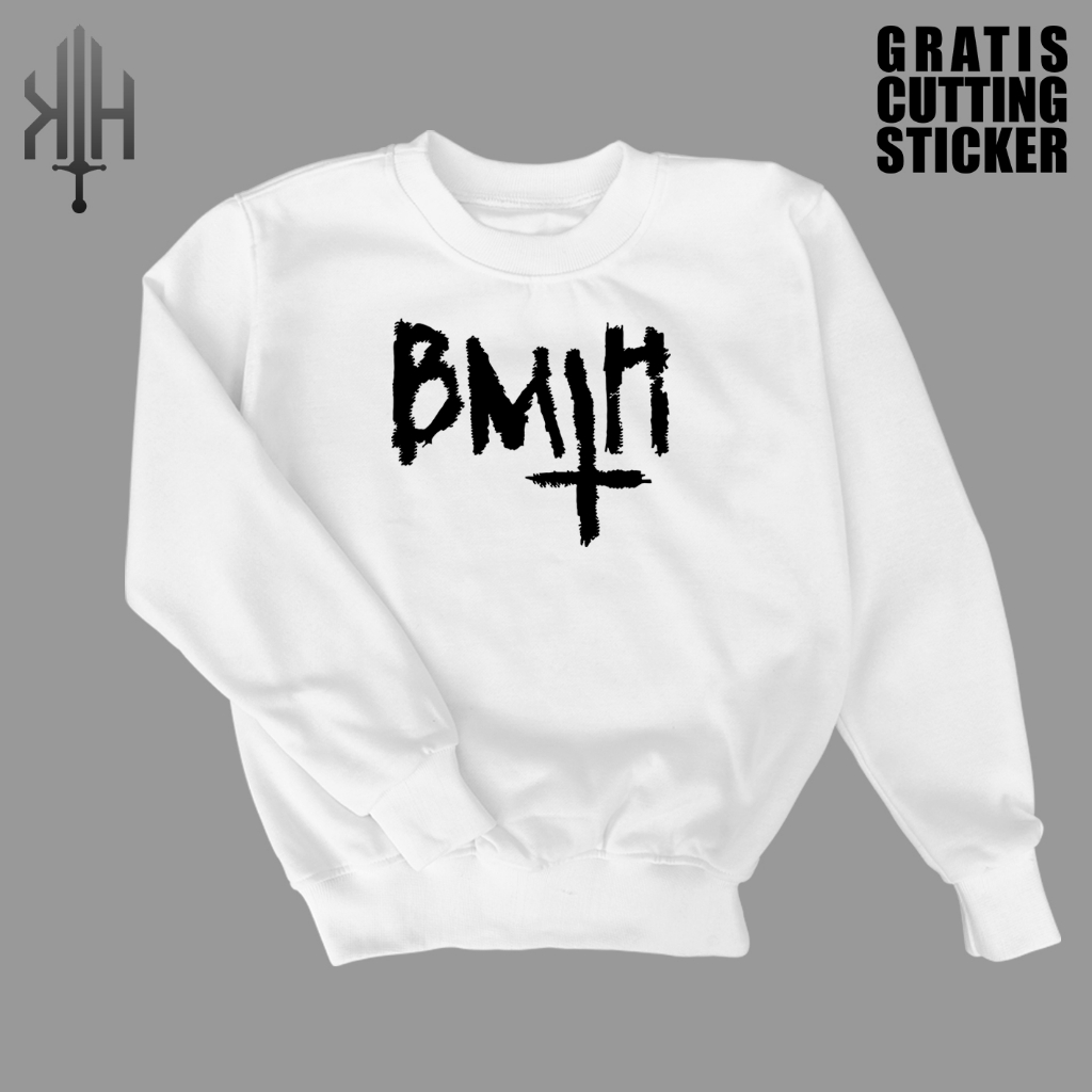 Crewneck Sweater BMTH Bring Me The Horizon 01-Crewneck Pria-Sweater Wanita