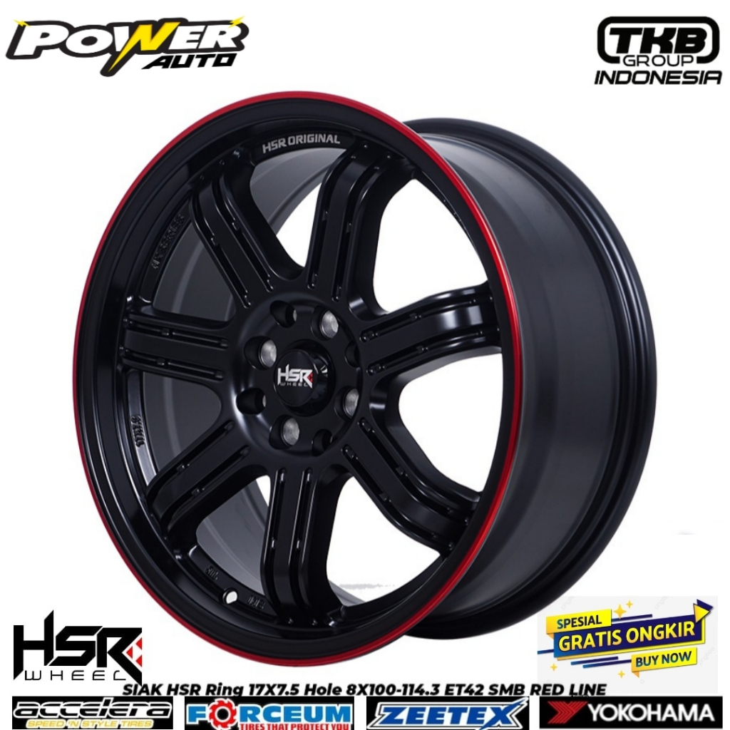 pelek murah velg ring 17 hsr dabel pcd bisa buat jazz,mobilio,xenia
