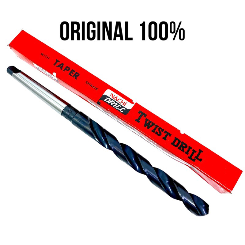 Bor drill 13 mm Taper shank Original Nachi Japan baru Drill bor 13mm HSS