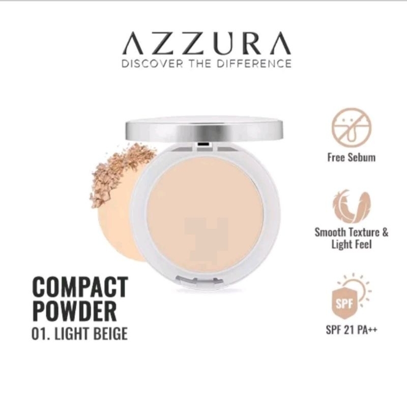 AZZURA Compact Powder Bedak Padat Spf 21 PA+++