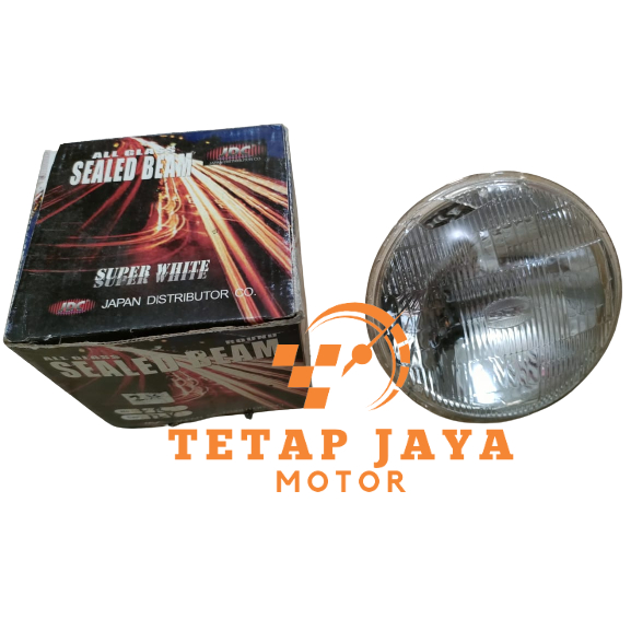 SEALED BEAM COLT LAMPU DEPAN MOBIL SUPER WHITE 12V 37,5W