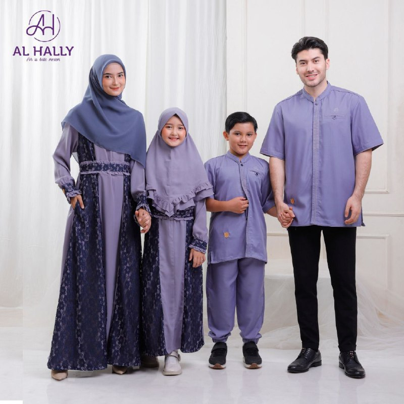 (COD) SARIMBIT KELUARGA ALHALLY SARIMBIT 56 DENIM || SAFIRA - SYAFI