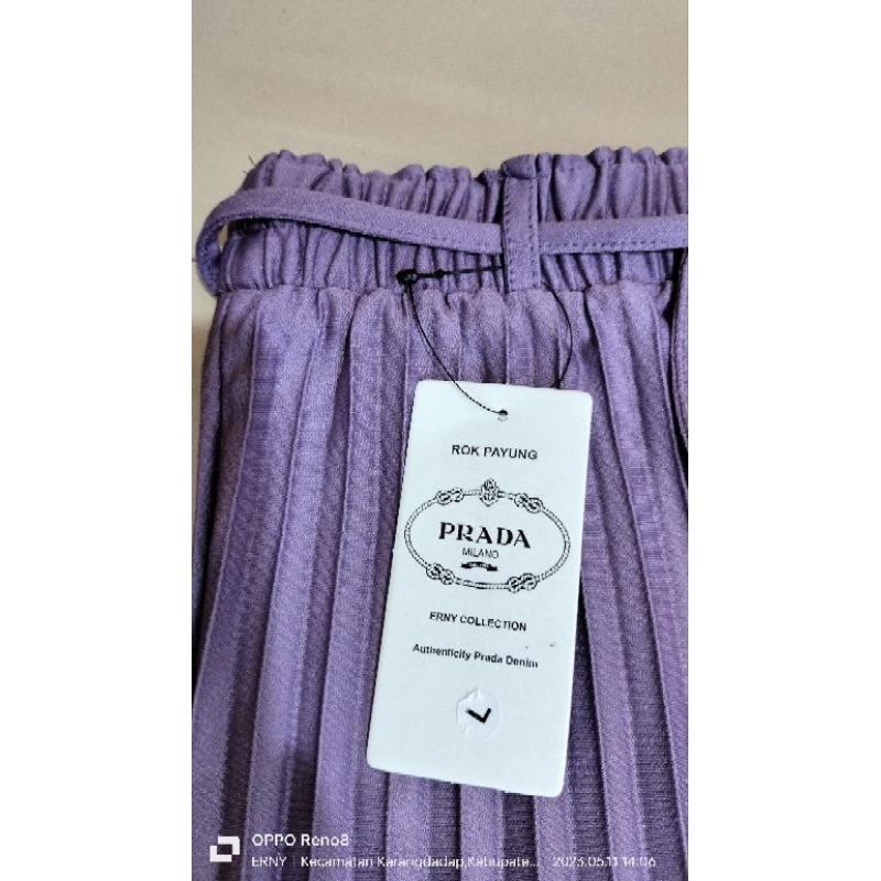 Rok Plisket Anak Perempuan Prada Murah