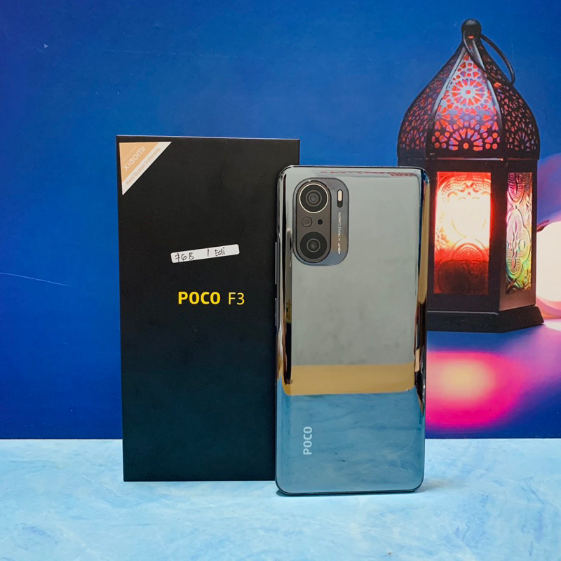 XIAOMI POCO F3 6/128 8/256 SECOND FULLSET BEKAS GARANSI RESMI