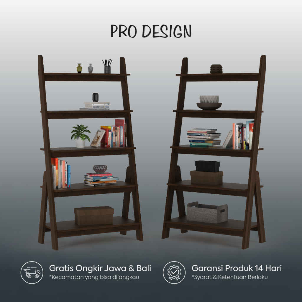 Pro Design Lambda LDASU 95 Rak Buku / Rak Serbaguna / Rak Display / Lemari Pajangan
