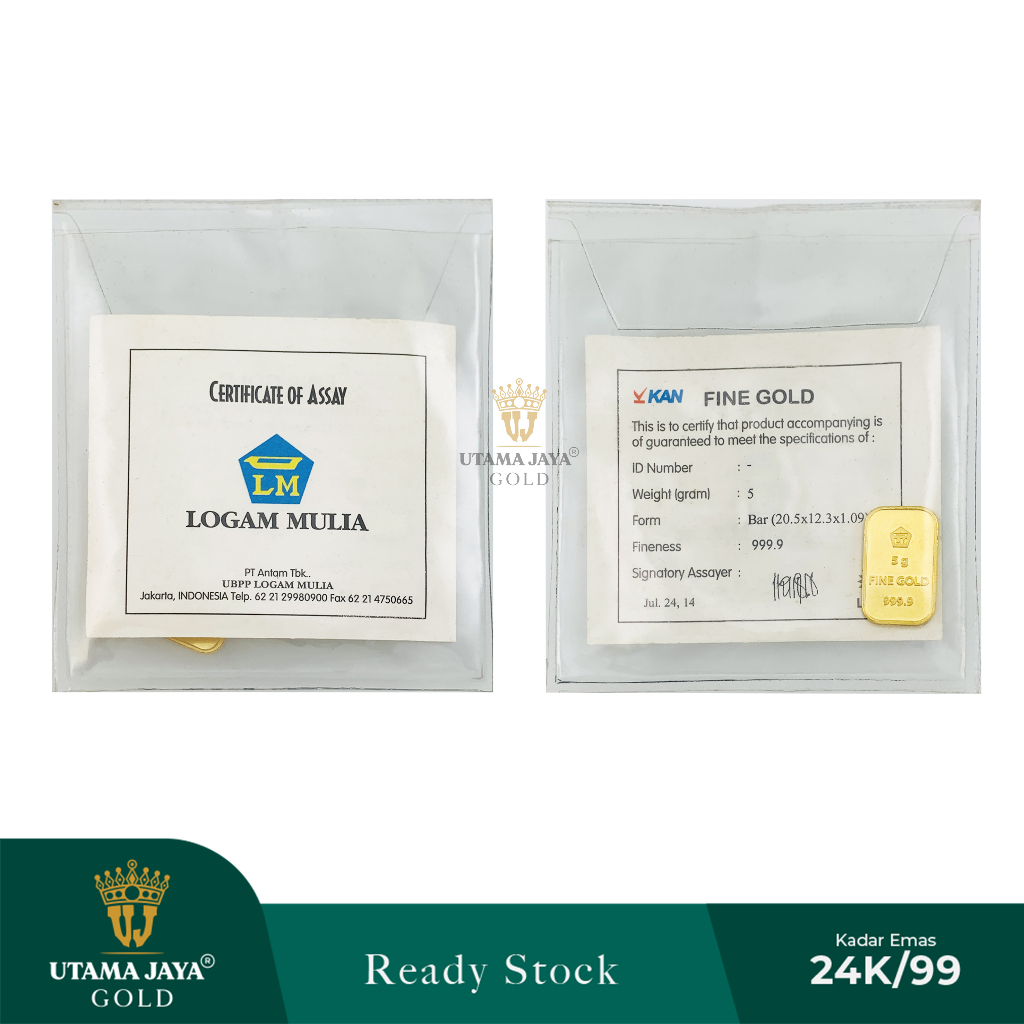 LM Logam mulia antam retro 5 gr