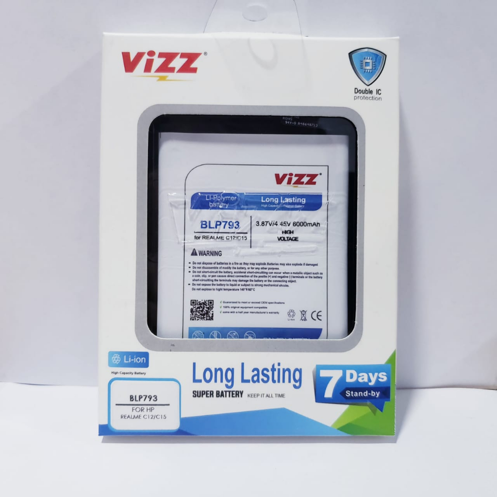 Vizz OPPO BLP793 Realme C11 Biasa/C12 / C15 baterai batre original