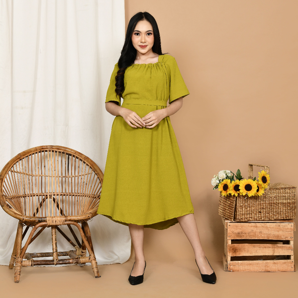 Dress Maudy Bahan airflow