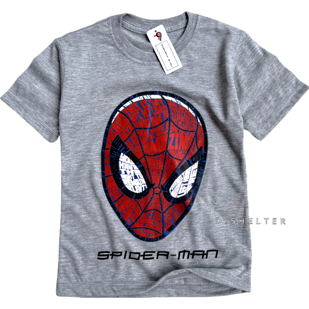 KAOS DISTRO ANAK MISTY SPIDERMAN / D.SHELTER