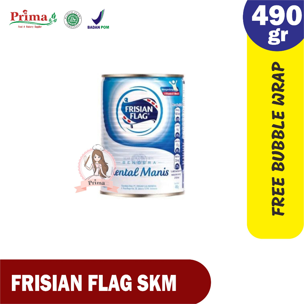 

Susu kental manis - Frisian flag skm 490gr