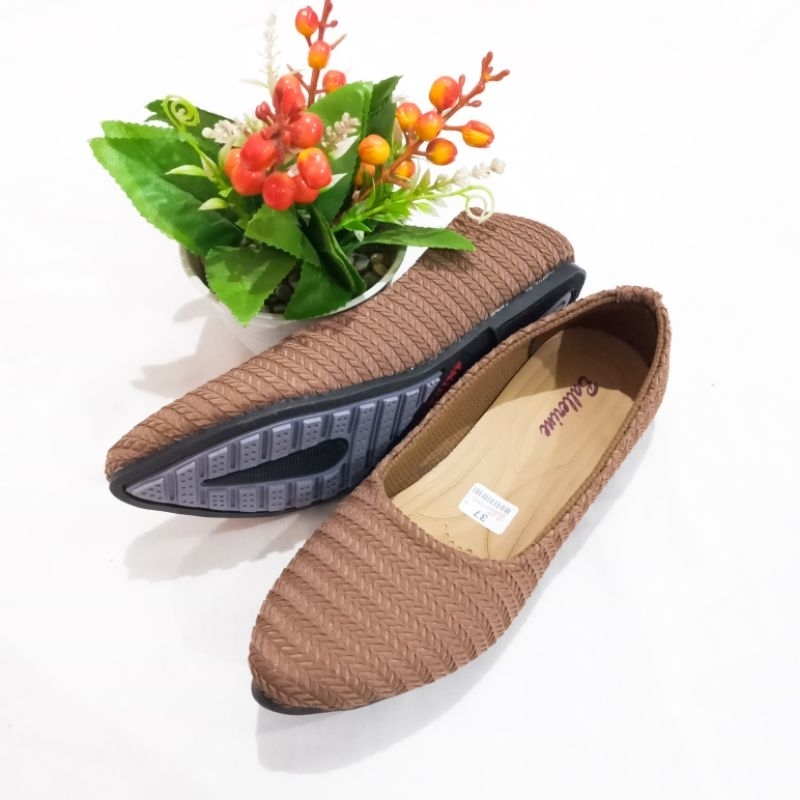 Flatshoes Rajut/Balet Rajut/Flatshoes Rajut Size37-41